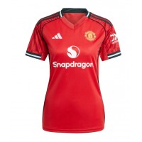 Dámy Fotbalový dres Manchester United Matthijs de Ligt #4 2025-26 Domácí Krátký Rukáv